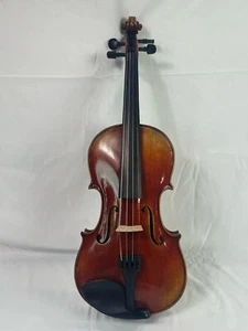 HandMade Violin Outfit 4/4 Antique Looking Gewa Shaped case G-215 - Picture 1 of 17