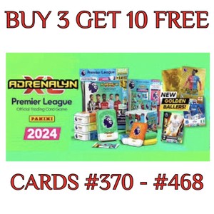 PANINI ADRENALYN XL PREMIER LEAGUE 2024 #370 - 468 DYNAMO, COLOSSUS FIRE ICE