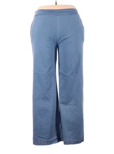 Wendy Williams Women's Pull-On Full Length wide - leg Pant , Light Blue , S - Picture 1 of 2