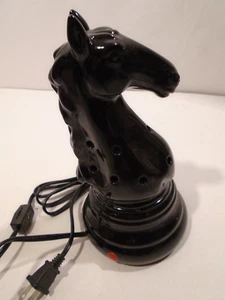 Scentsy Wax Warmer Chess Black Knight Horse electric Discontinued - Picture 1 of 6