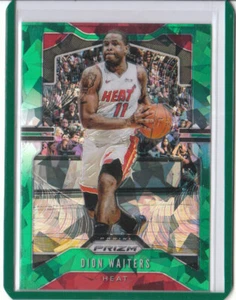 19/20 2019/20 Prizm Basketball Green Cracked Ice #148 Dion Waiters Heat Lakers - Bild 1 von 1