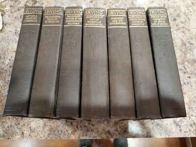Lot of 7 Washington Irving Books - Co-Operative Publication - Image 1 of 4