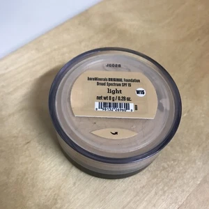 Bareminerals Original Foundation SPF 15 LIGHT W15 - 0.28 oz 8g - Picture 1 of 3