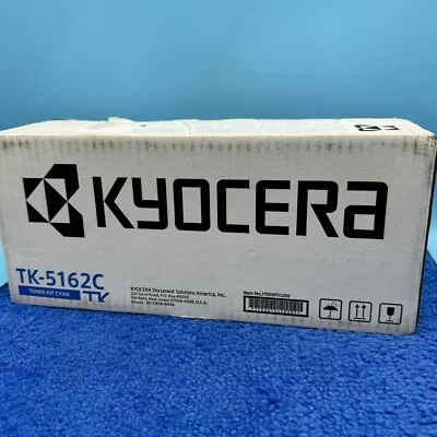 Cartucho de tóner cian Kyocera TK-5162C TK5162C - Caja fea Foto 1 de 2