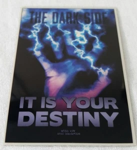Topps 2015 Chrome Perspectives Sith Propaganda card It is Your Destiny 8 of 10 - Picture 1 of 2