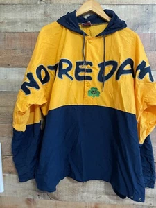 Vintage Legends Athletic Notre Dame Fighting Irish Made in USA Hooded Jacket - Picture 1 of 5