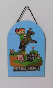 Decoración de pared de habitación Minecraft. 6" x 8" - Imagen 1 de 2