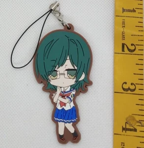 High School Fleet Rubber Keychain Strap Machiko Noma Anime Japan - Picture 1 of 1