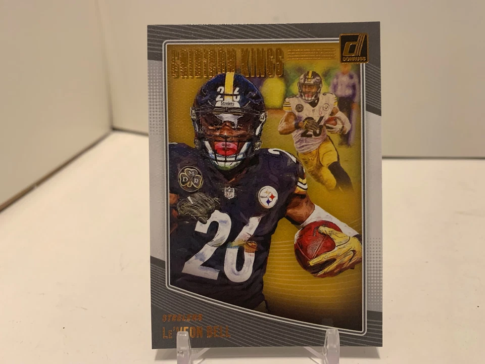 Le'Veon Bell 2018 Donruss Gridiron Kings Canvas #GK-33 Pittsburgh Steelers - Image 1 of 2