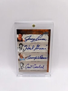 Jerry Lucas Hal Greer Goodrich Wilkens 2007-08 UD Chronology Era Auto #/15 - Picture 1 of 2