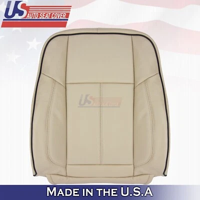 2006 2007 2008 2009 2010 For Hummer H3 Driver Side Top Leather Seat Cover Tan - Image 1 of 4