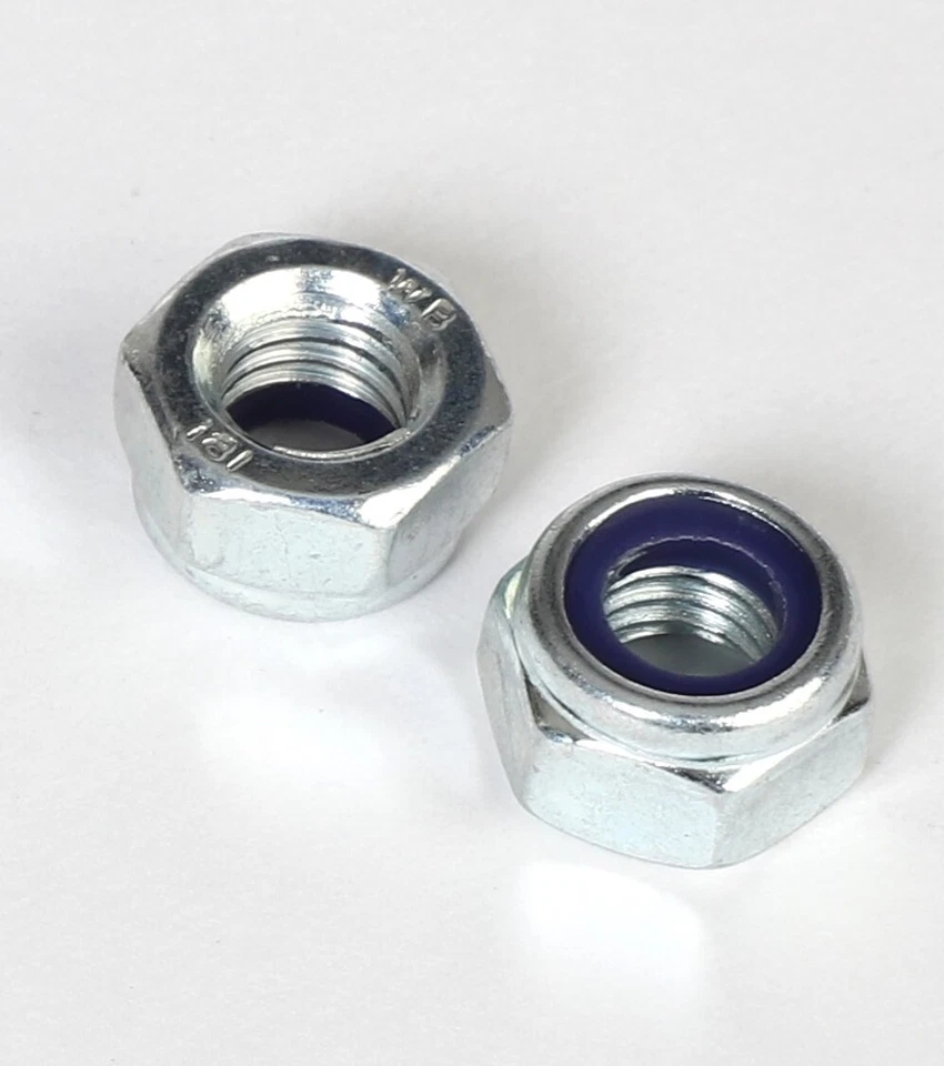 Stopmutter DIN 985 verzinkt M2 - M36 selbstsichernd 6-kt, (auch Feingewinde) - Bild 1 von 1