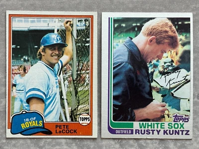 KUNTZ & LACOCK Baseballs Dirty Filthy Funny Real Names Vintage Trading Cards - Image 1 of 2