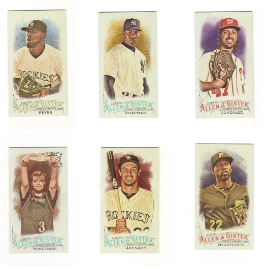 2016 Topps Allen and Ginter - Mini Parallel Cards - Pick From Card #'s 1-350 - Image 1 of 1