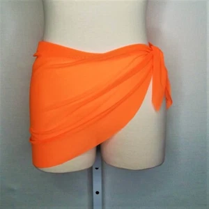 California Girls SARONG WRAP SKIRT Hawaiian New Dance Costume One Size Fits Most - Picture 1 of 7
