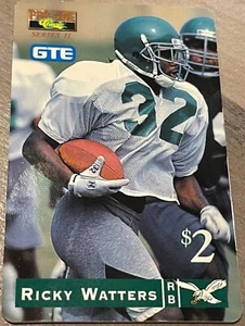 1995 Classic Pro Line NFL Series II GTE Expired $2 Phone Card Ricky Watters #15 - Picture 1 of 2