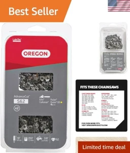Cadenas de repuesto AdvanceCut de 18 pulgadas - se adapta a Craftsman, Ryobi y más - Imagen 1 de 12