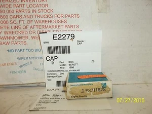 1992-2003 CHEVROLET GMC PONTIAC OLDS BUICK ENGINE BEARING 3711828 - Picture 1 of 5