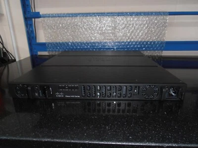 Cisco ISR4431/K9  Integrated Services Router   Dual PSU  16GB RAM - Image 1 of 4