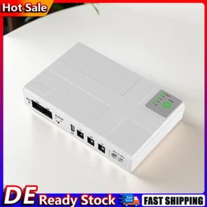 DC1018P unterbrechungsfreie Stromversorgung 5 V 9 V 12 V USV-Router (weiß 10400 - Bild 1 von 9