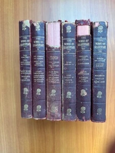 *The Complete Works William Shakespeare* Oxford Press 1910-11, 6 vols (of 9) set - Picture 1 of 17