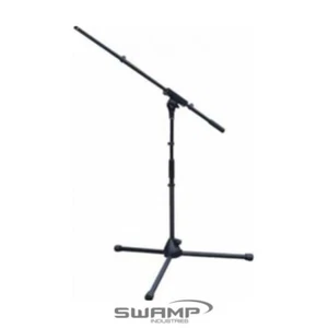 SWAMP Low Height Instrument Mic Stand Boom Heavy Duty Professional Adjustable - Picture 1 of 3