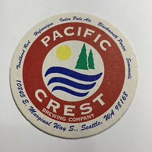 Pacific Crest Craft Beer Coaster Seattle Washington￼