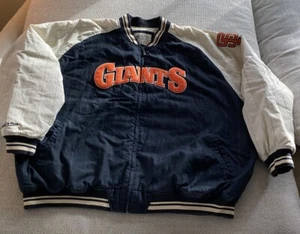 San Francisco Giants Jacke Mitchell And Ness Bomber Varsity Style 4XL - Bild 1 von 22