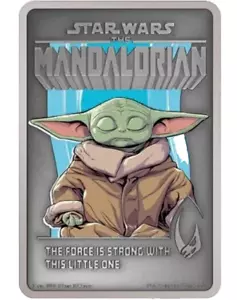 2022 Niue Star Wars Grogu 1 oz silver coin - Picture 1 of 5