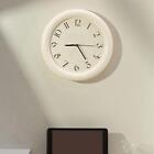 Wall Clock Small Clock Non Ticking Modern Decorative Clock Round Time Clock for