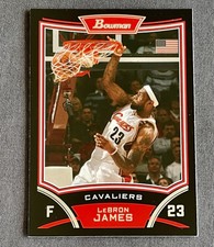 LEBRON JAMES 2008-09 Bowman Card #3, Cleveland Cavaliers