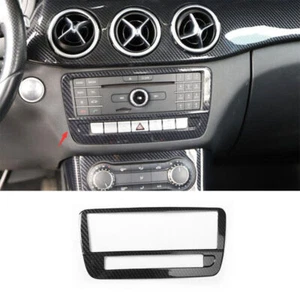 For Benz B-Class 2012-2019 ABS Carbon Fiber Console AC Switch Control Frame Trim - Picture 1 of 6