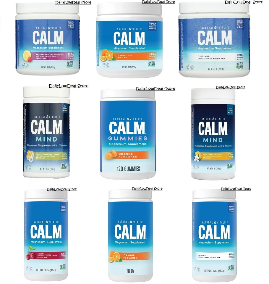 Bebida Relajante Natural Vitality CALMA Elige Sabor y Tamaño FRESCA!! ¡ENVÍO RÁPIDO! Foto 1 de 1