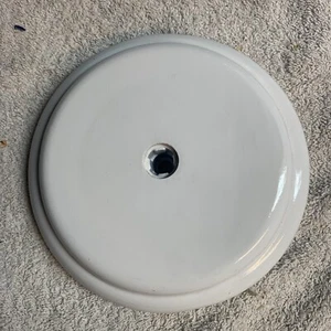 Restored Acorn Round Lid For The Vintage Glass Globe - Picture 1 of 2