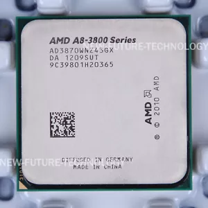 AMD A8-3870K AD3870WNZ43GX Processor 3GHz 4M Quad-Core A8-Series CPU Socket FM1 - Picture 1 of 1