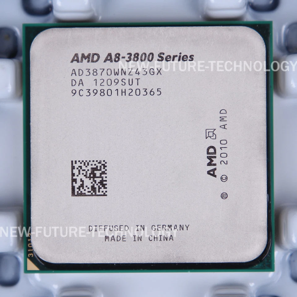 AMD A8-3870K AD3870WNZ43GX Processor 3GHz 4M Quad-Core A8-Series CPU Socket FM1 - Image 1 of 1