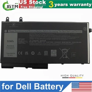 R8D7N Battery For Dell Precision 3540 3550 Latitude 5400 5500 5510 5410 51Wh US - Picture 1 of 10