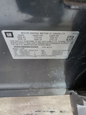 2013 Chevrolet Equinox Windshield Wiper Motor FWD 2.40L Used 119K Miles - Image 1 of 4