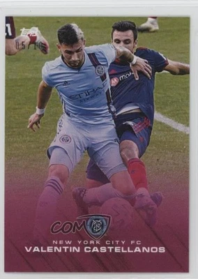 2020 Topps MLS Playoffs Red /10 Taty Castellanos Valentin #25A Rookie RC - Image 1 of 2
