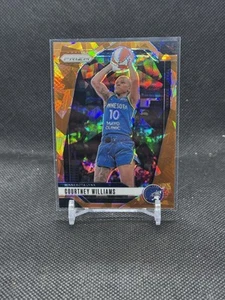 2024 Panini Prizm WNBA Courtney Williams Orange Ice Prizm #79 - Minnesota Lynx - Picture 1 of 2