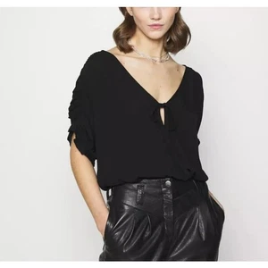 Body Intimately Free People Cleo Semi Transparente Manga Corta Negro Talla Pequeña - Imagen 1 de 10