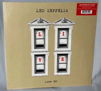 LP LED ZEPPELIN Live EP (180g Vinyl, 2025) NEW MINT SEALED - Image 1 of 2