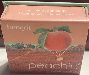 Benefit: Peachin' 0.21 oz. Golden Peach Blush - Brand New In the Box - Picture 1 of 3