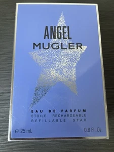 ANGEL BY Thierry Mugler Eau De Parfum FLAT STAR 0.8 oz / 25 ml NEW SEALED - Picture 1 of 5