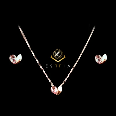 Valentines Cuore Set - Bottone/Grappolo - Immagine 1 di 4