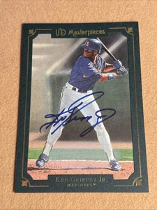 Autografo JUMBO 5x7 Ken Griffey Jr. 2007 UD Capolavori MP-18 - Foto 1 di 2