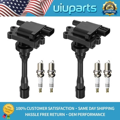 New Ignition Coil+Spark Plug Pack For Mitsubishi Lancer OZ Rally 2.0L l4 UF295 - Image 1 of 4