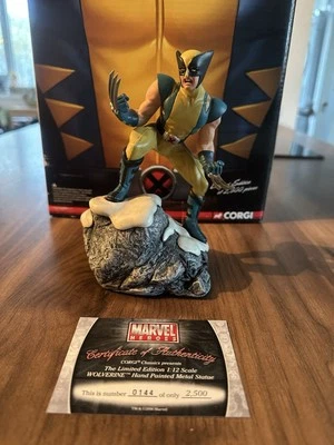 Corgi Marvel wolverine Figurine Die Cast metal  - Image 1 of 4