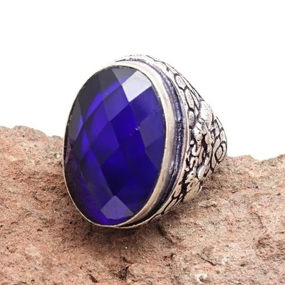 Anillo giratorio de plata para mujer anillo giratorio de cuatro anillos inquietos anillo de joyería de plata "7" Foto 1 de 4