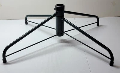 Christmas Holiday Tree Stand Green Metal 2ft Diameter For 1 1/4in Christmas Tree - Image 1 of 4